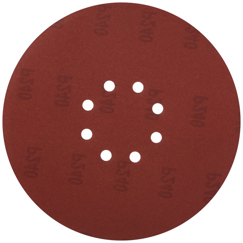 WEN 6369SP240 240-Grit Hook and Loop 9-Inch Drywall Sander Sandpaper, 10-Pack - Image 1